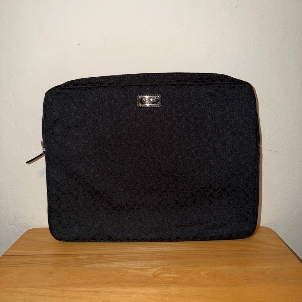 Coach Jacquard Laptop Sleeve - Picture 2 of 7